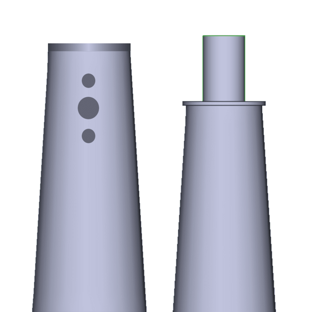 Round Tapered Aluminum Pole